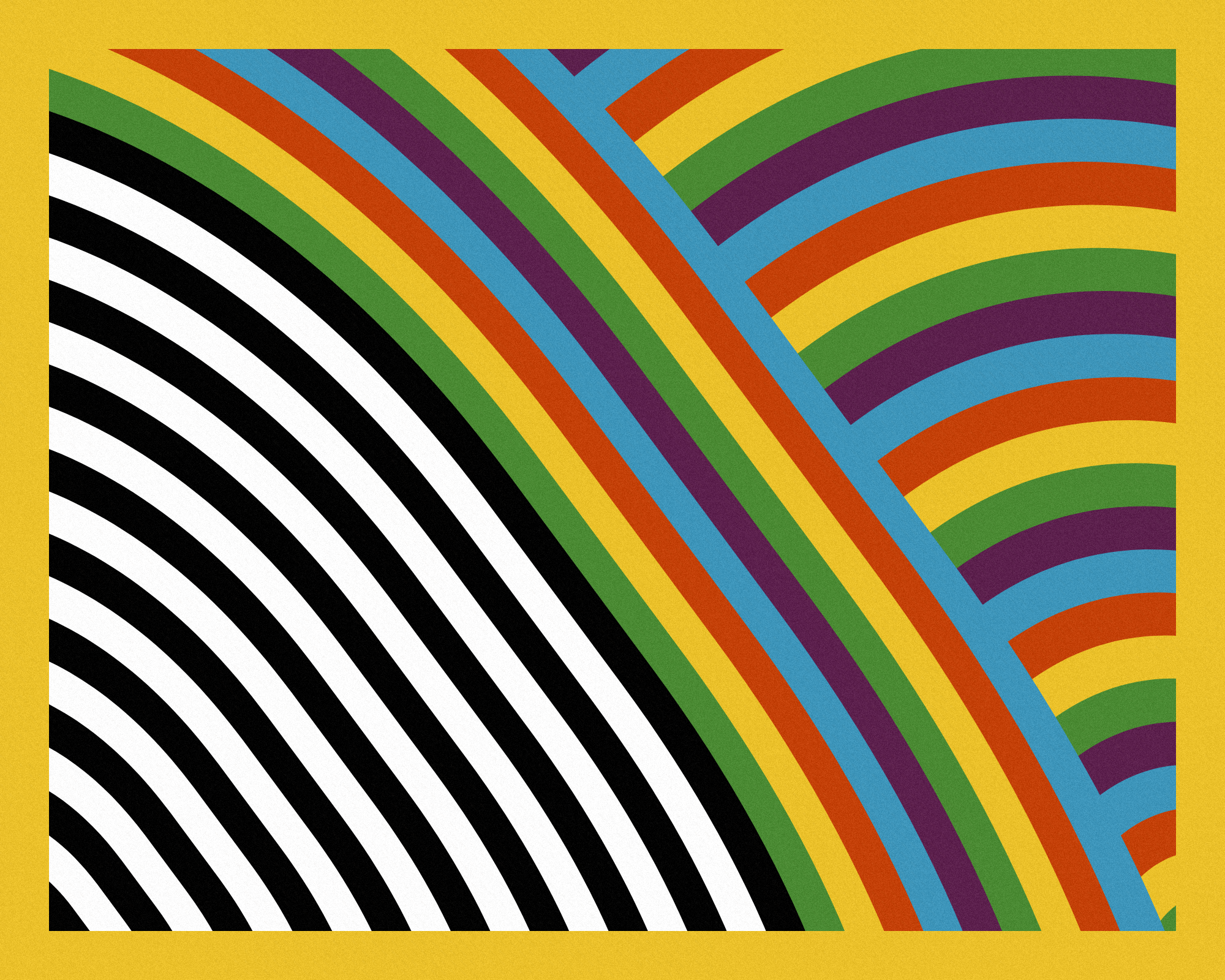 Alternating bands of color #156 static NFT preview