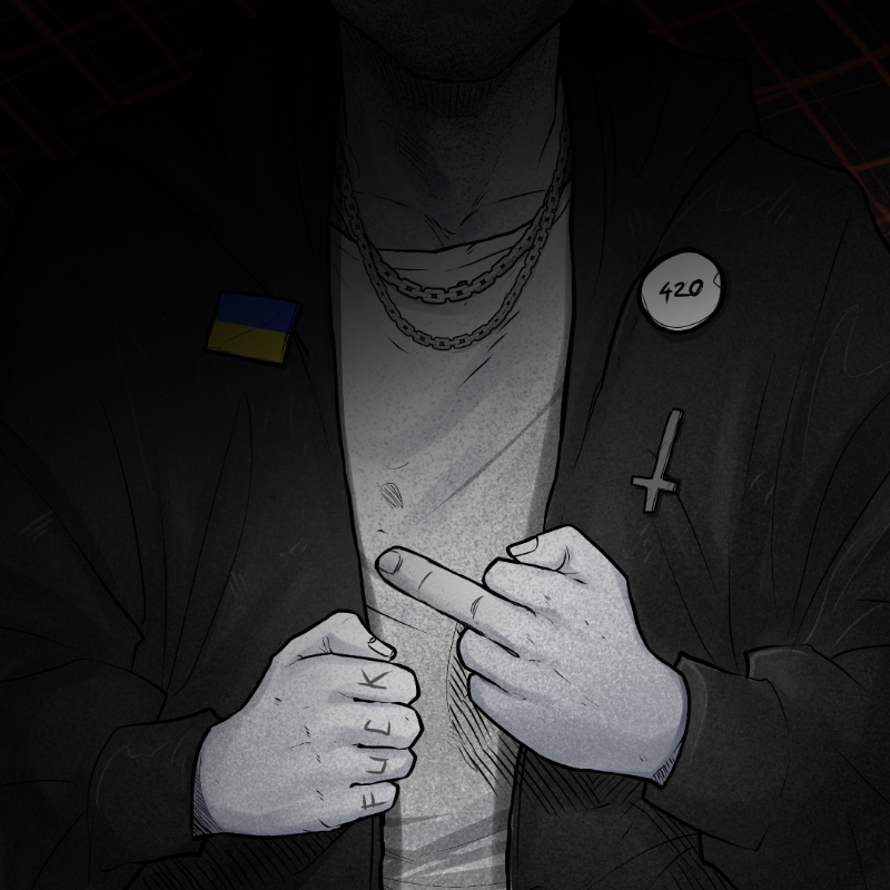 PUNX NOT DEAD #489 static token preview