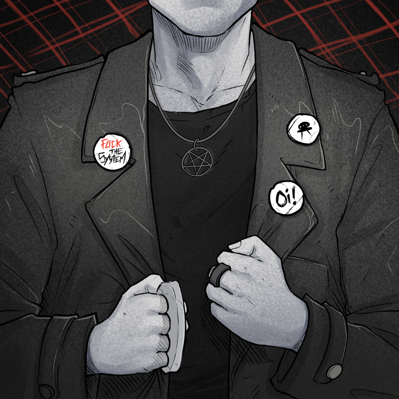 PUNX NOT DEAD #432 static token preview