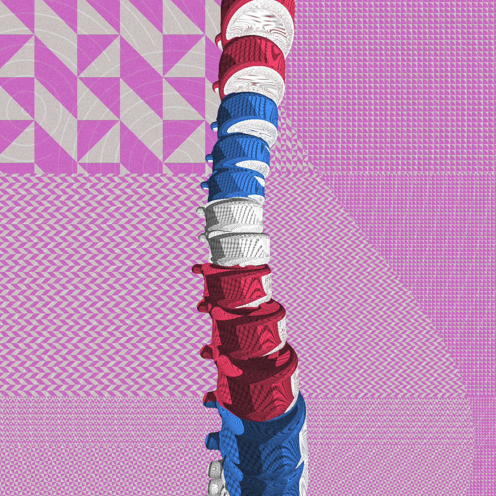 Long, Thin, Tubular Structure #38 static NFT preview