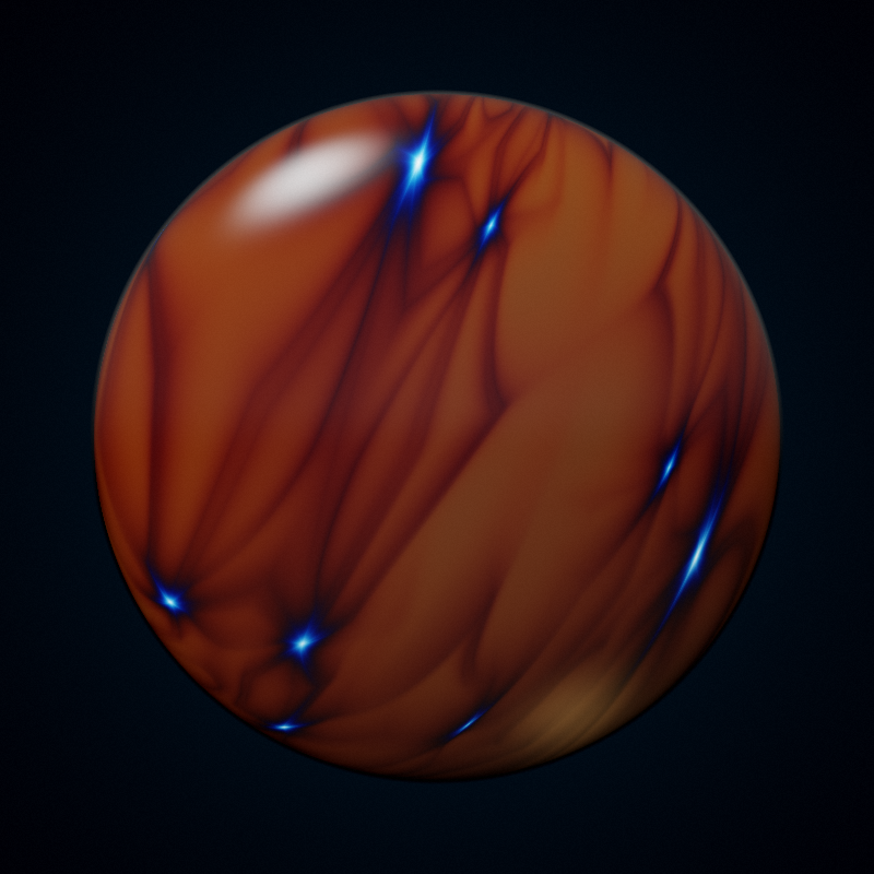 Fractal Marbles #120 static token preview
