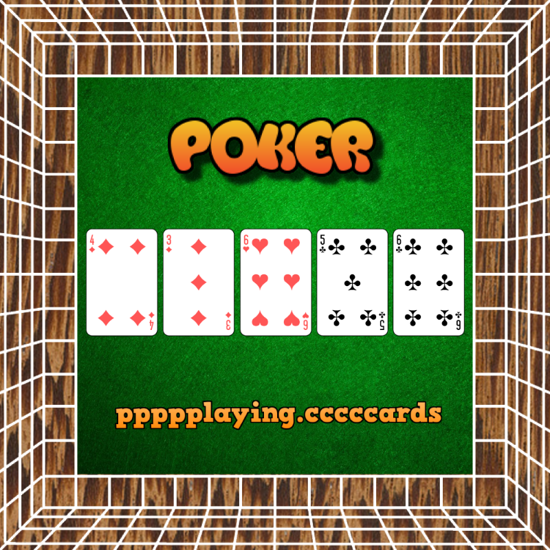 ppppplaying.cccccards: POKER #51 static NFT preview