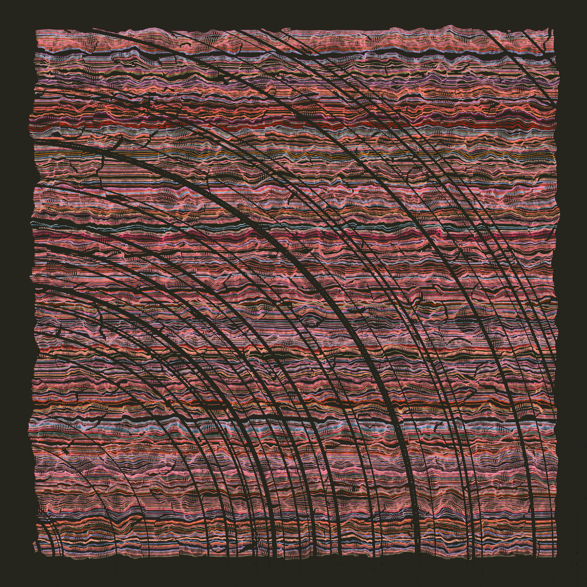 Sedimentarias: Algorithmic Study #50 static NFT preview