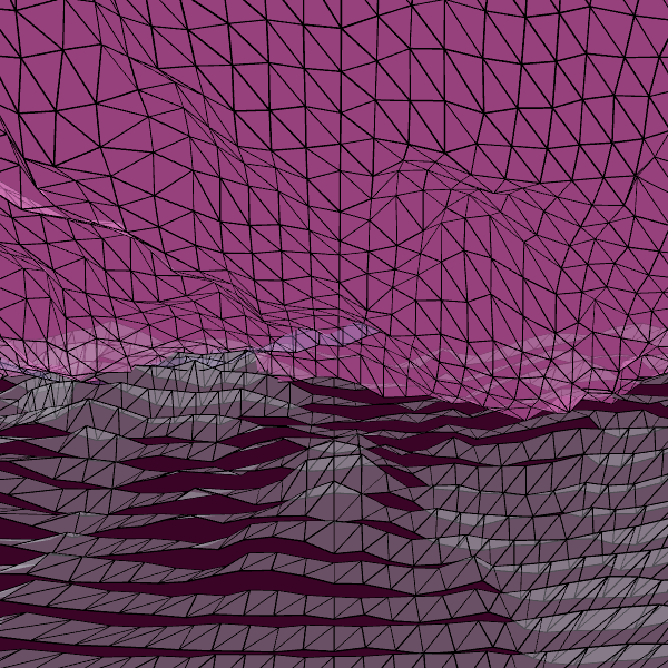 The Sublime Emerged from the Landscape #20 static NFT preview