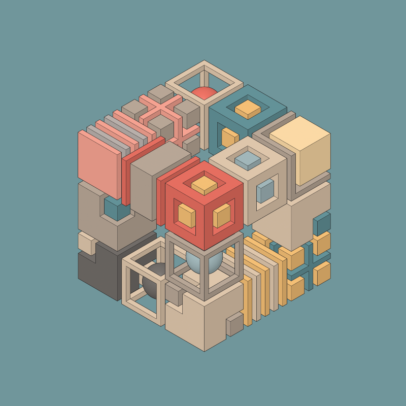Chroma-Cube #249 static NFT preview