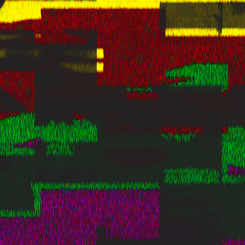 Vapor Glitch (ghost in the noise) #30 static NFT preview