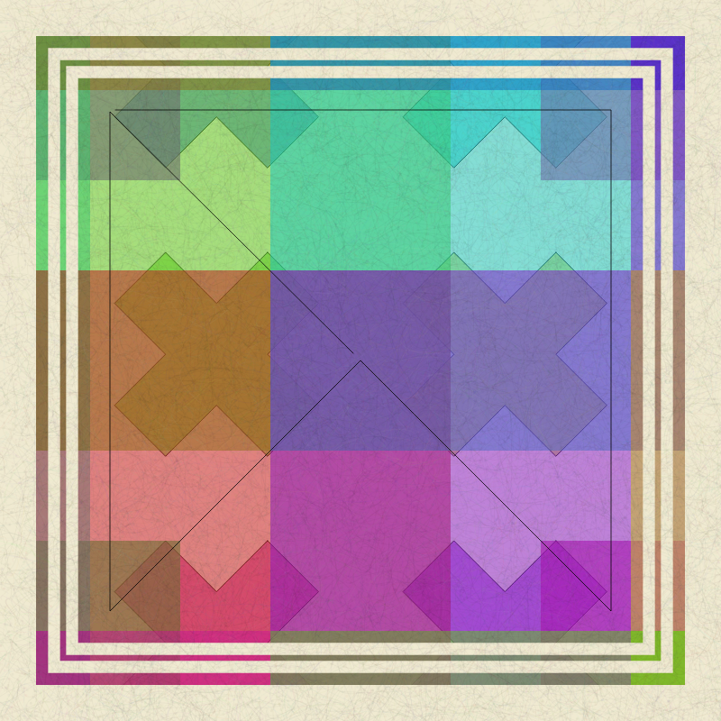 Polychromatic #161 static NFT preview
