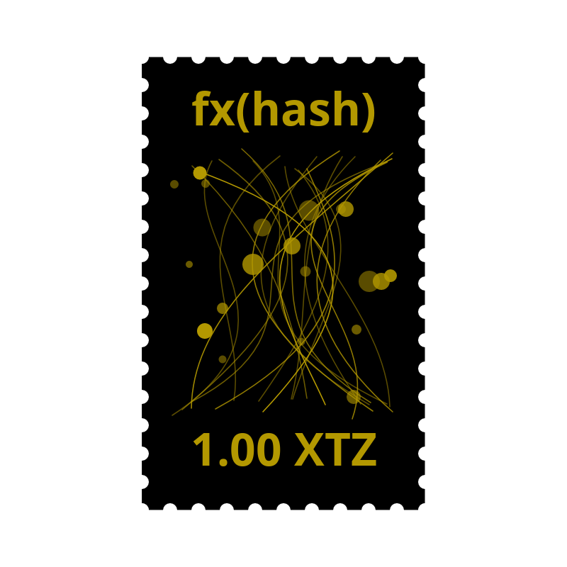 Postage Stamp #72 static NFT preview