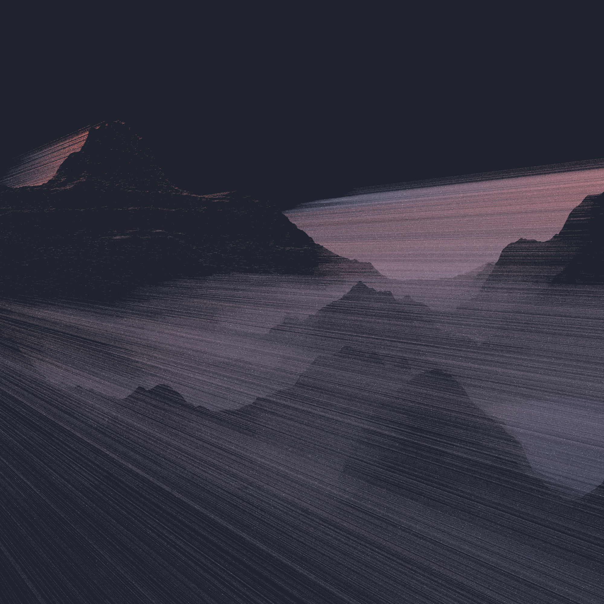Ridge Blur #300 static NFT preview
