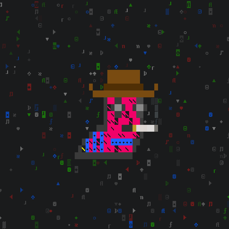 DOS Larva #65 static NFT preview