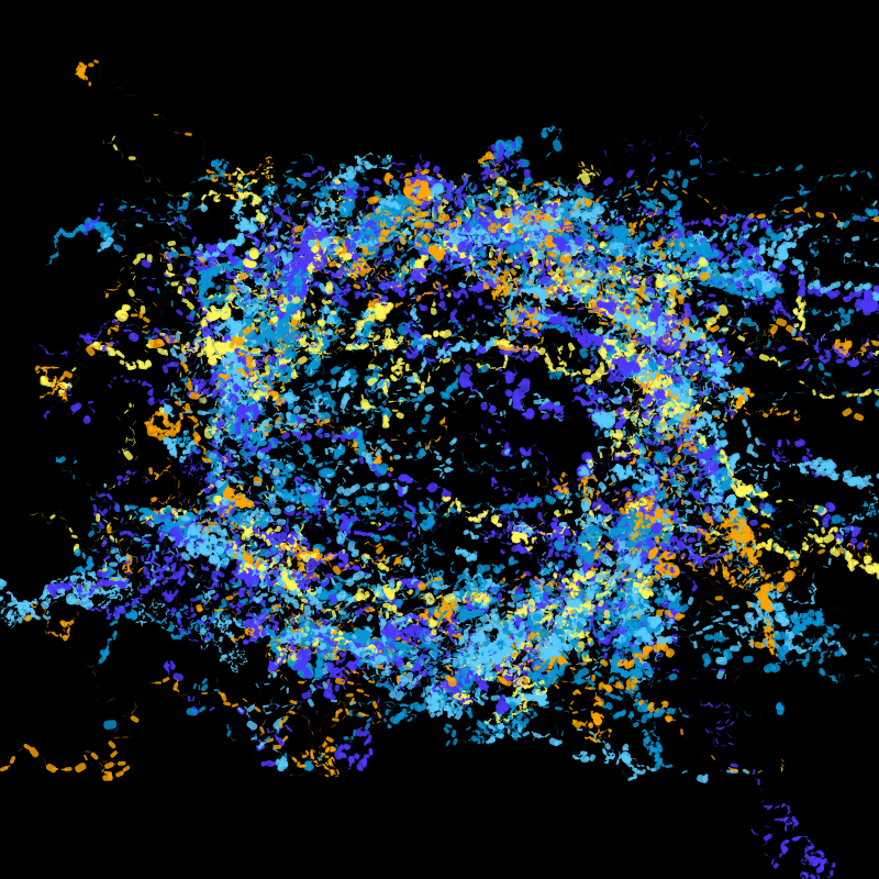 Galaxies #45 static token preview
