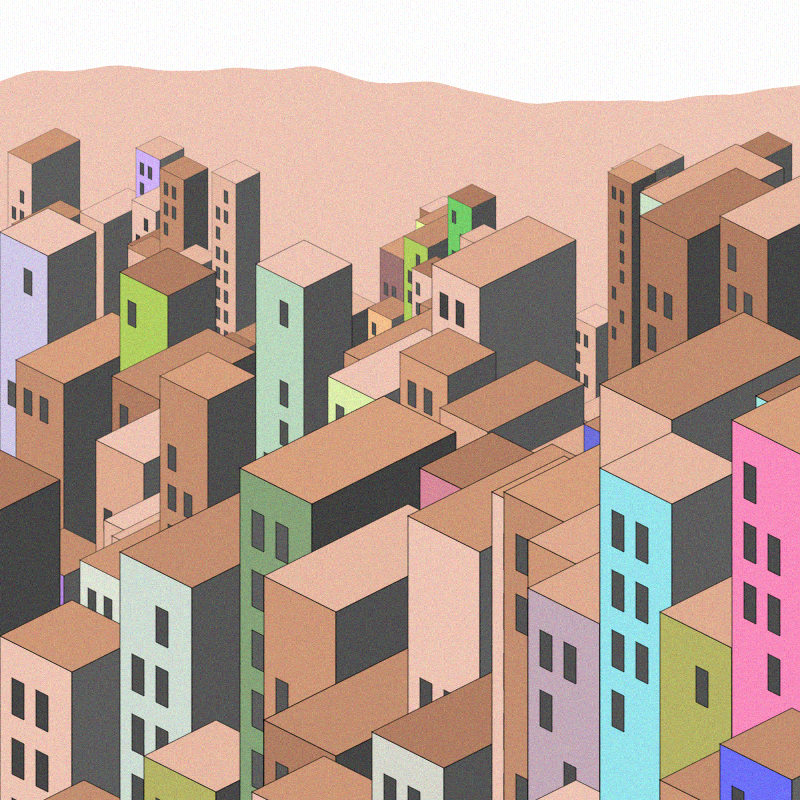 Coloured City #92 static token preview