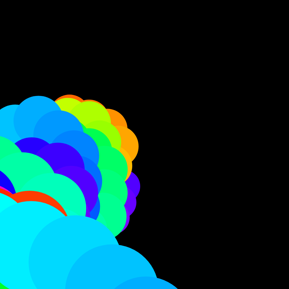 Rainbow Vortex #1 static token preview
