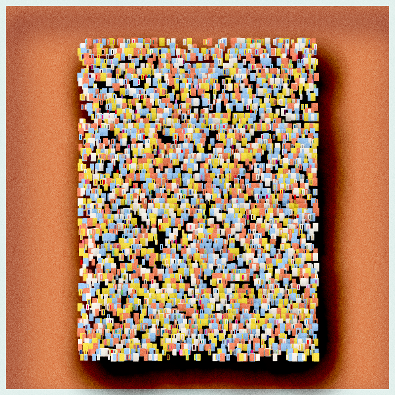Floating Bookshelves #69 static token preview