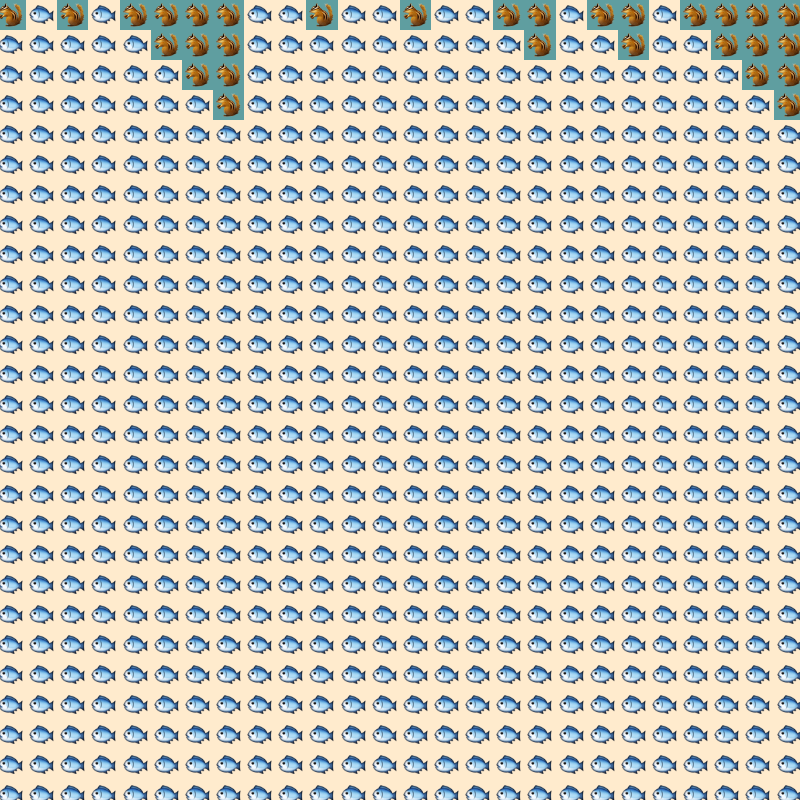 Elementary Cellular Emoji Automata #29 static token preview