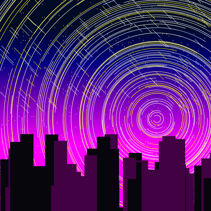 Starry sky #31 static token preview