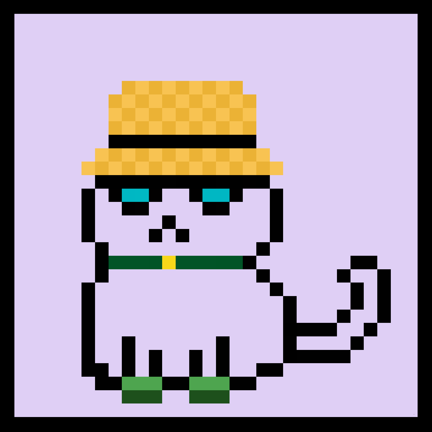 Lazy Kitties #2082 static token preview