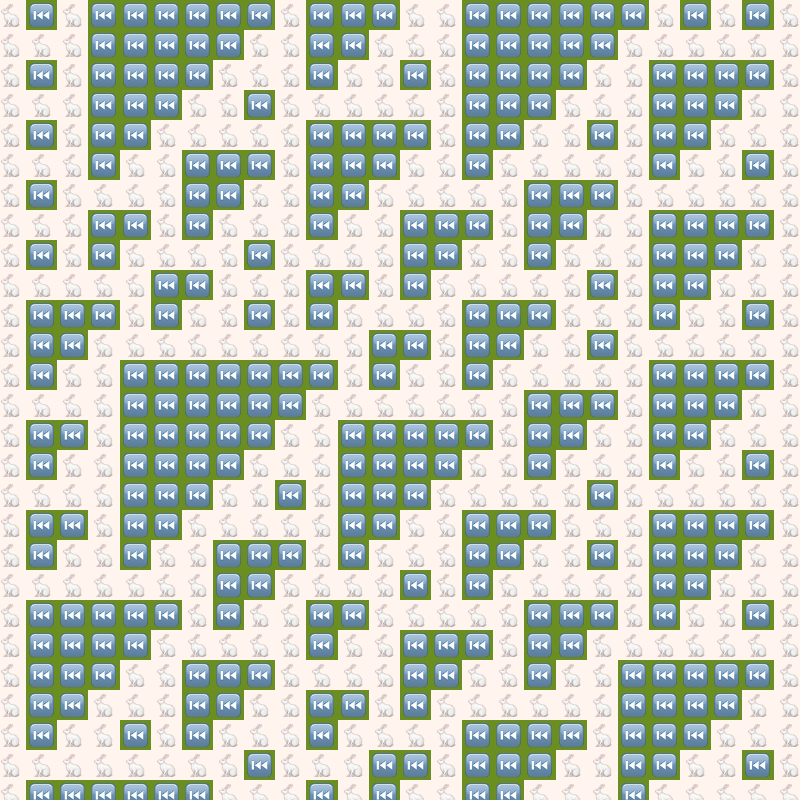 Elementary Cellular Emoji Automata #130 static token preview
