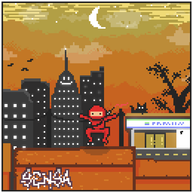 City Ninjaz #26 static NFT preview