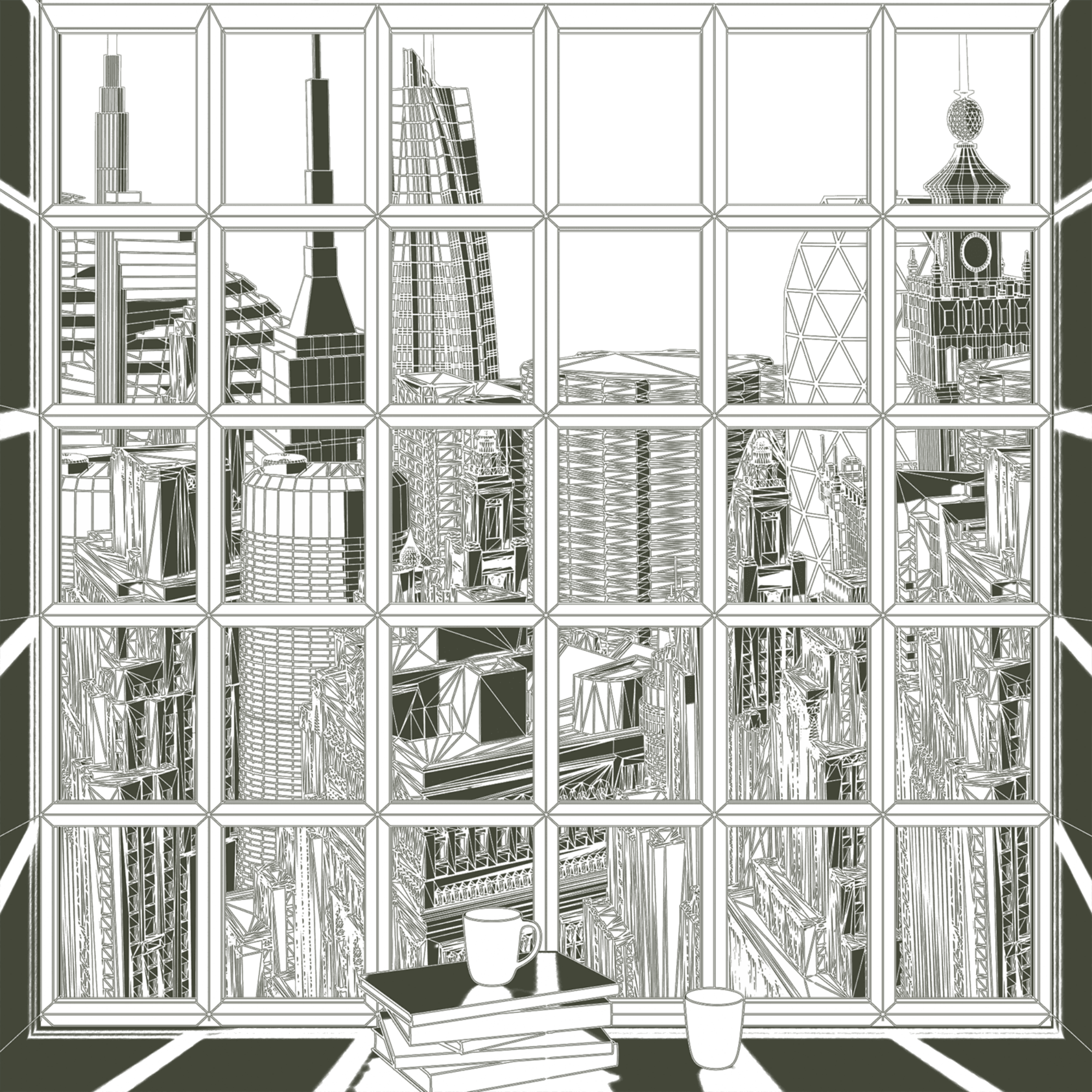 City View #386 static NFT preview