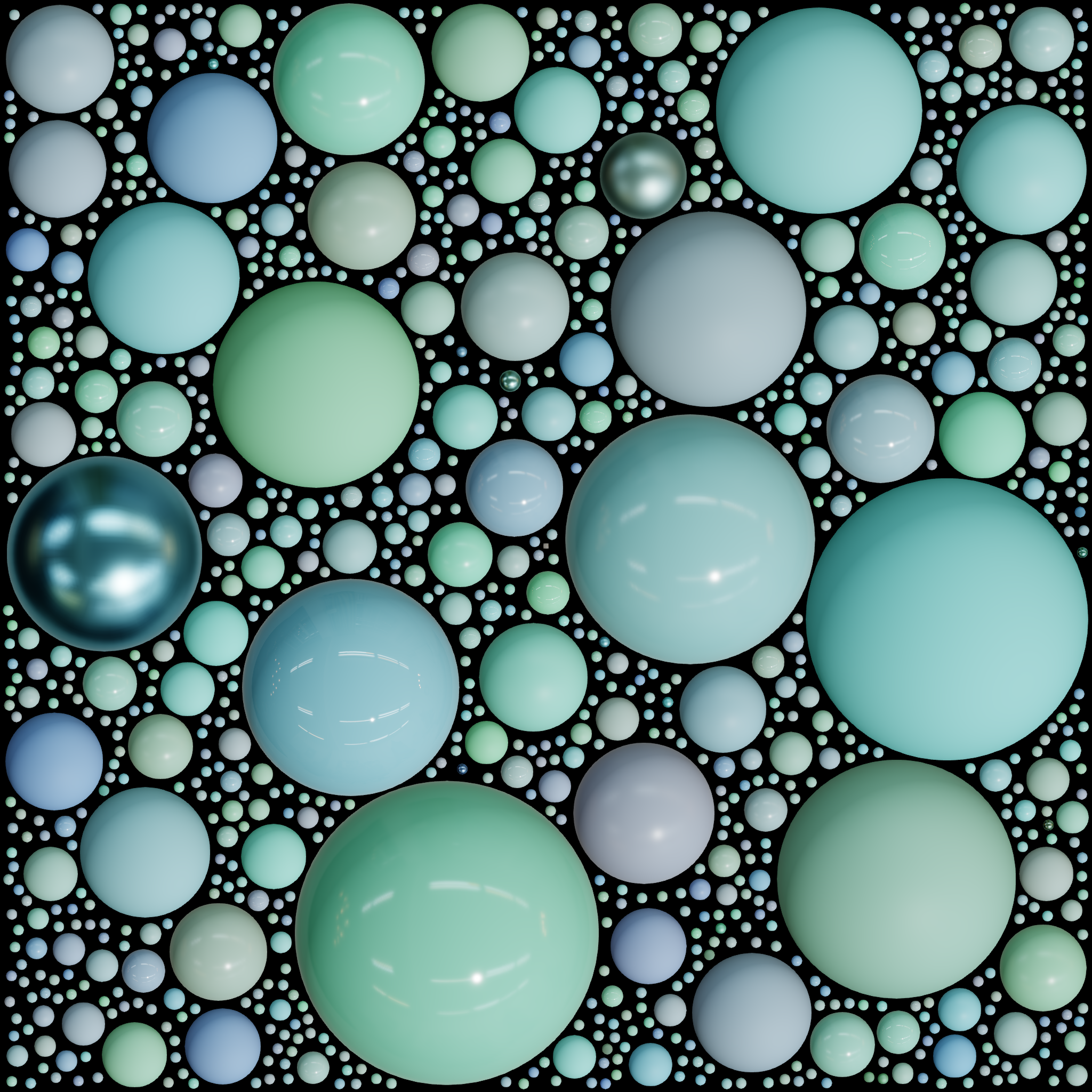 sphere/packed #50 static NFT preview