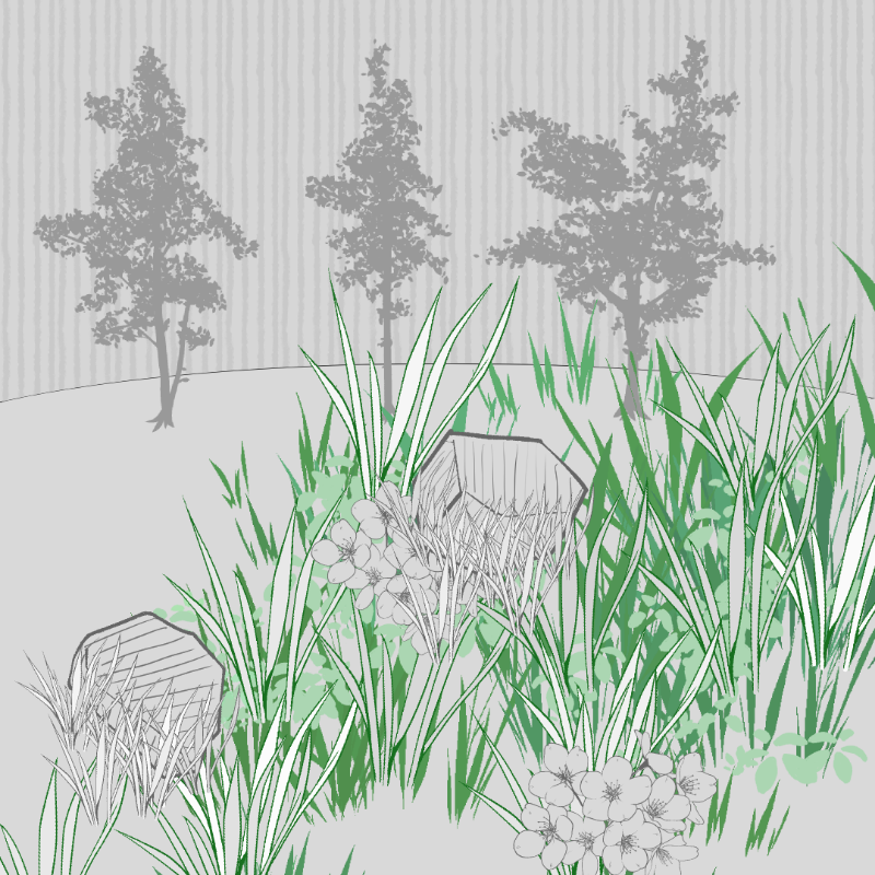 Wild Grass and Rubble #20 static token preview