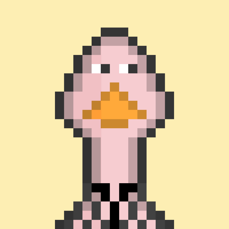 Morixels Goose #416 static NFT preview