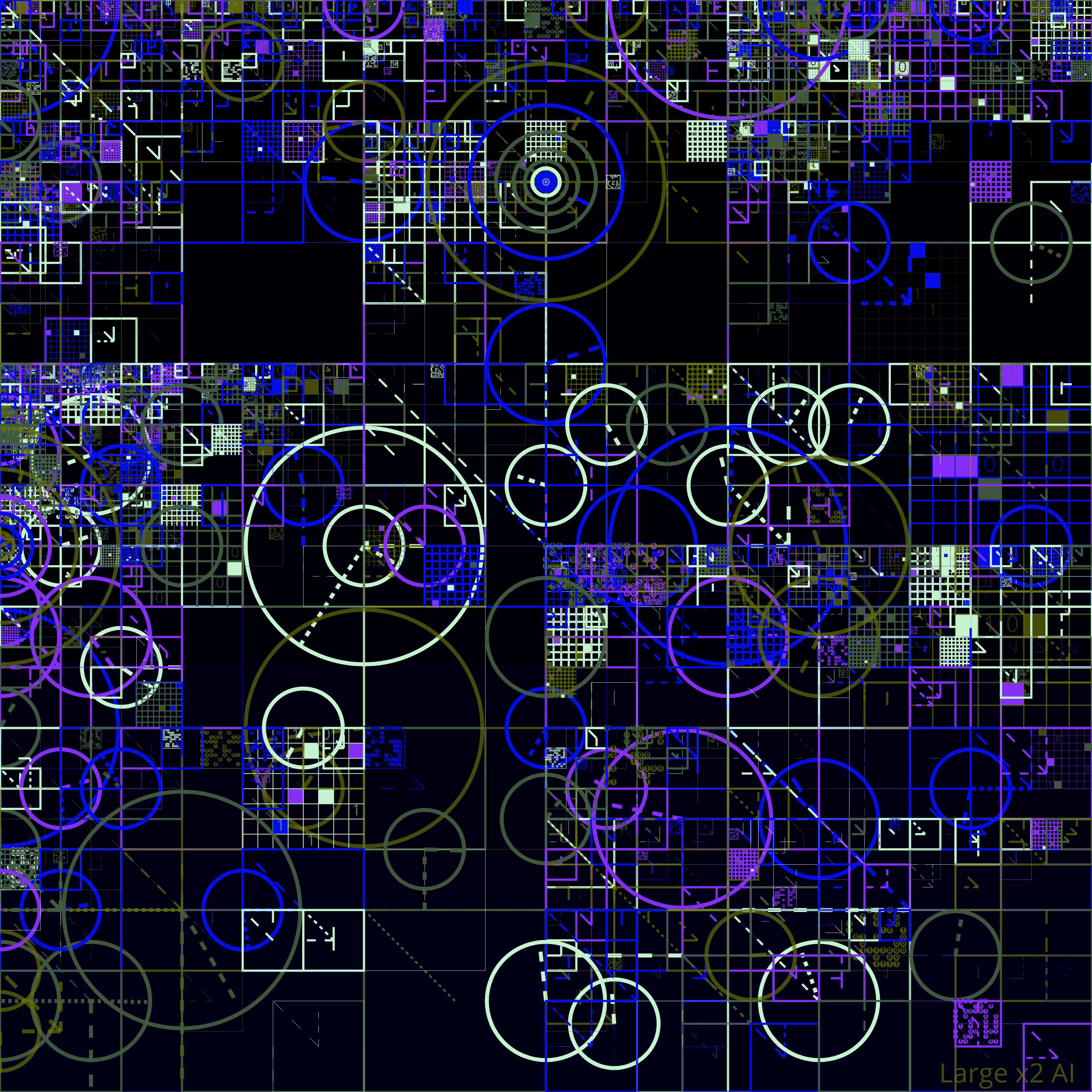 AI Brain Scheme #54 static NFT preview