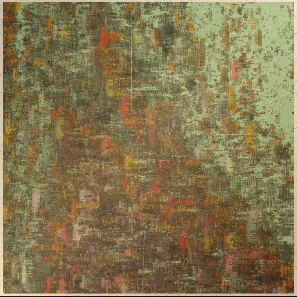 Fracture #119 static NFT preview