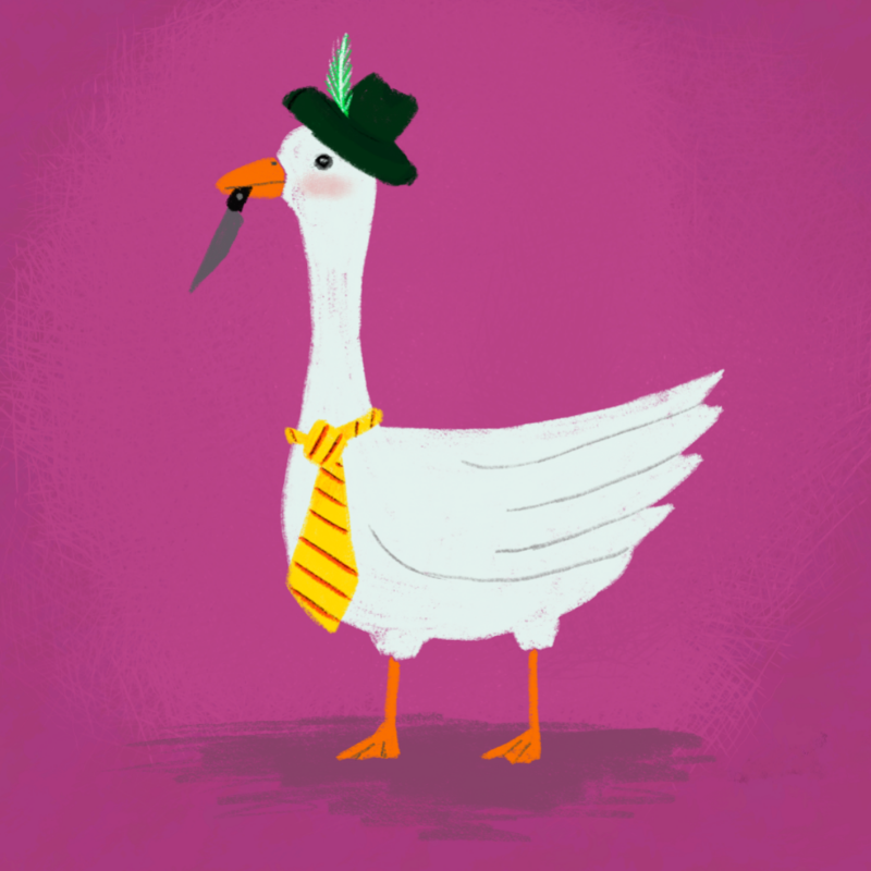 Silly Goose #108 static token preview