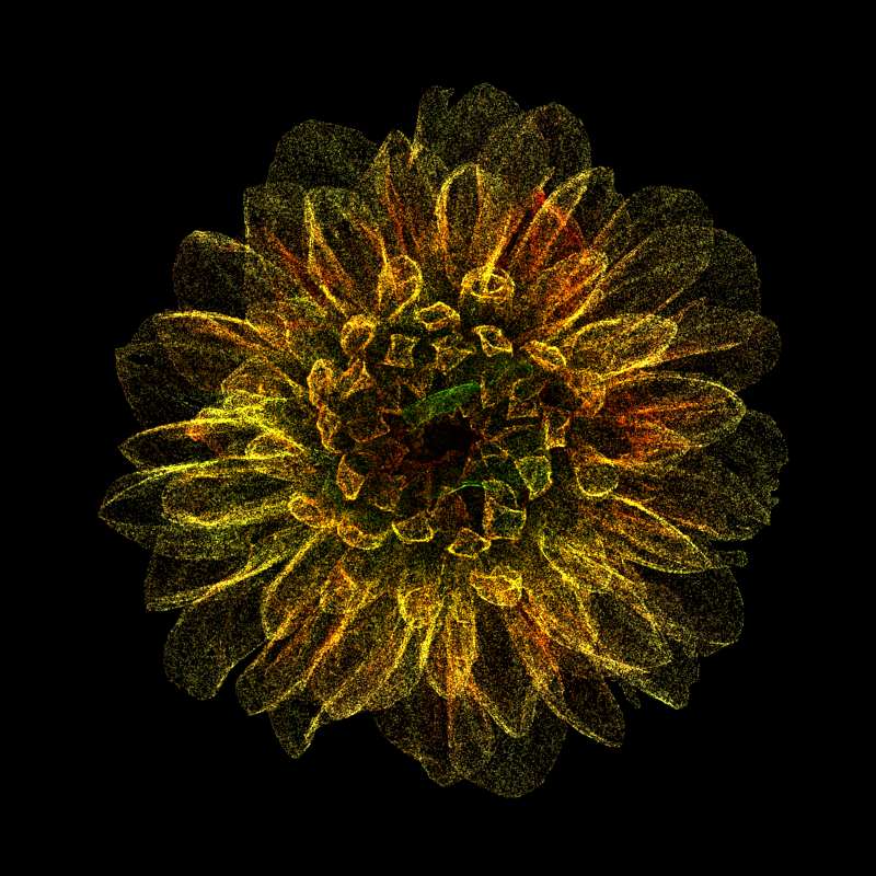 Dahlia Pinnata 30 #88 static NFT preview