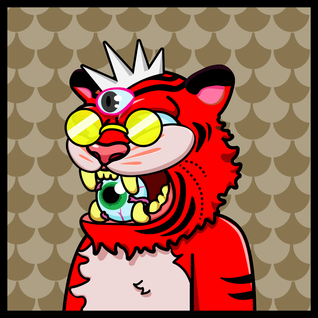 TIGERS Bored Club #238 static NFT preview