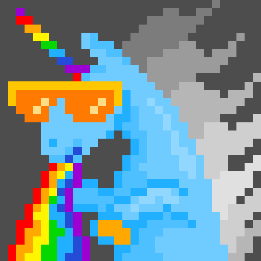 Unicorn #3833 static NFT preview