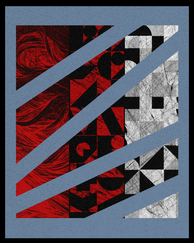 pattern art #red #36 static token preview