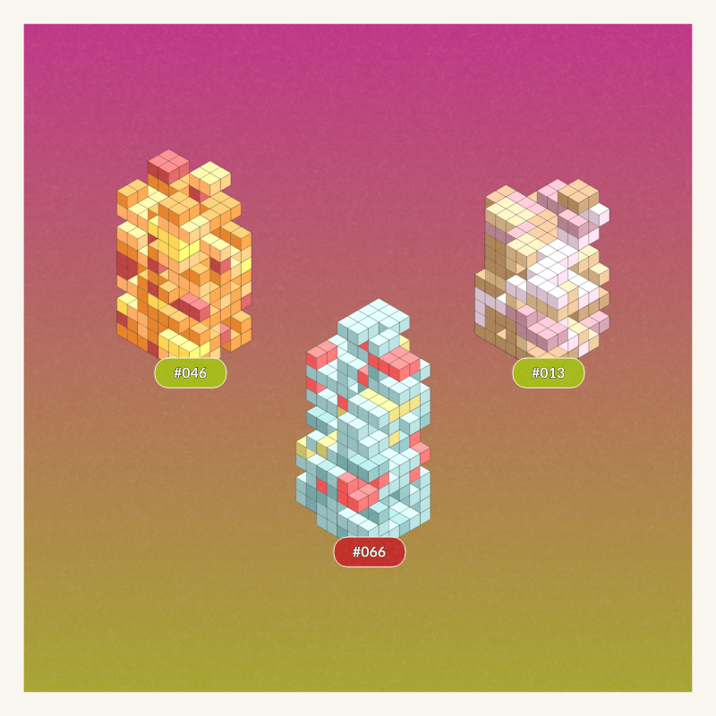 Pokeblocks Squad #16 static token preview