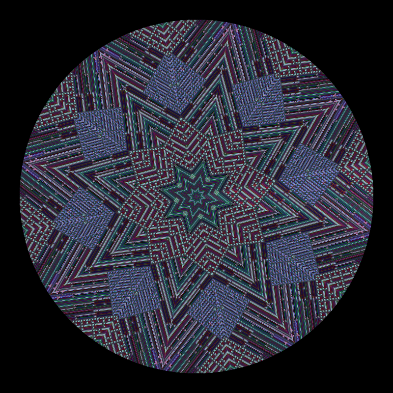 Binary kaleidoscope #133 static NFT preview