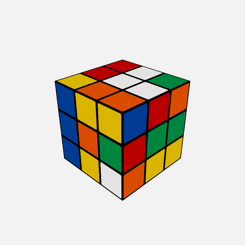 Rubik's Cube #246 static NFT preview