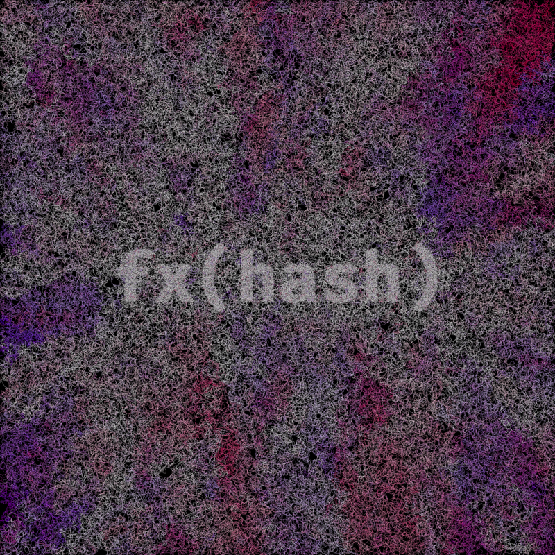 FXHASH Generative Logo #912 static token preview