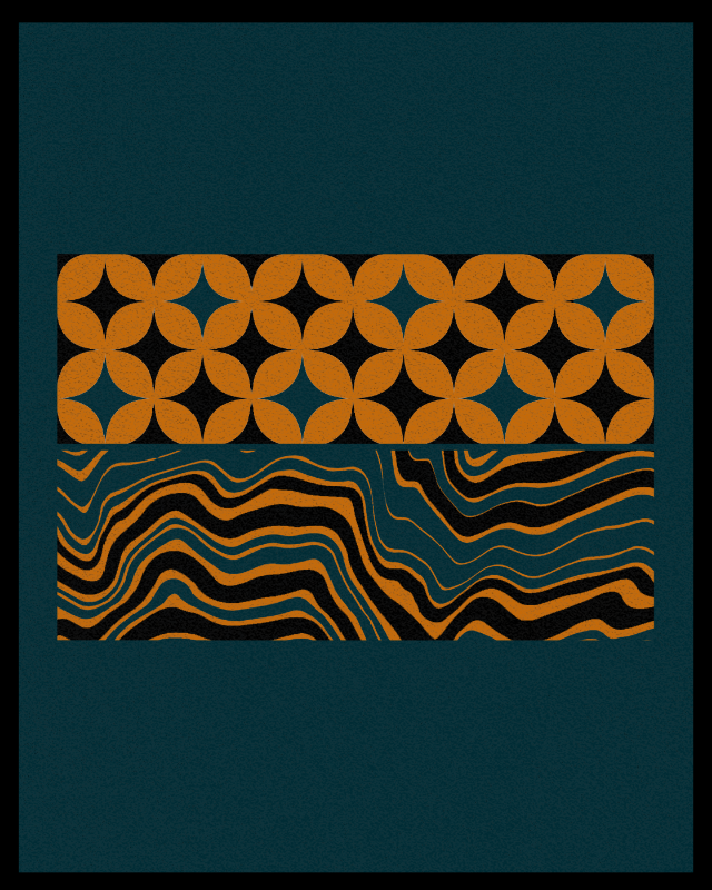 Bauhaus art #orange #25 static token preview
