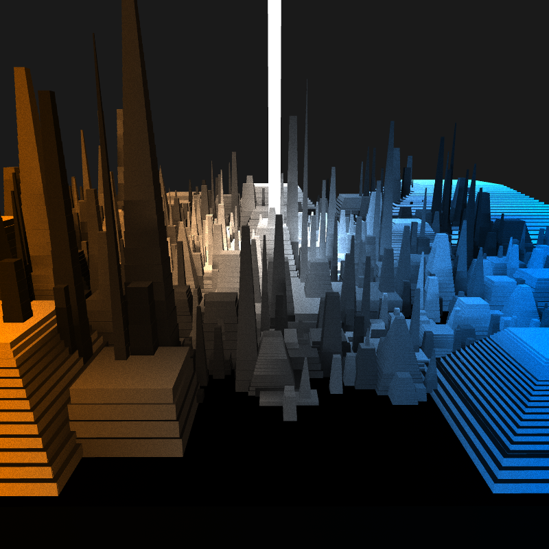 Paradise City [Dark Light] #125 static NFT preview