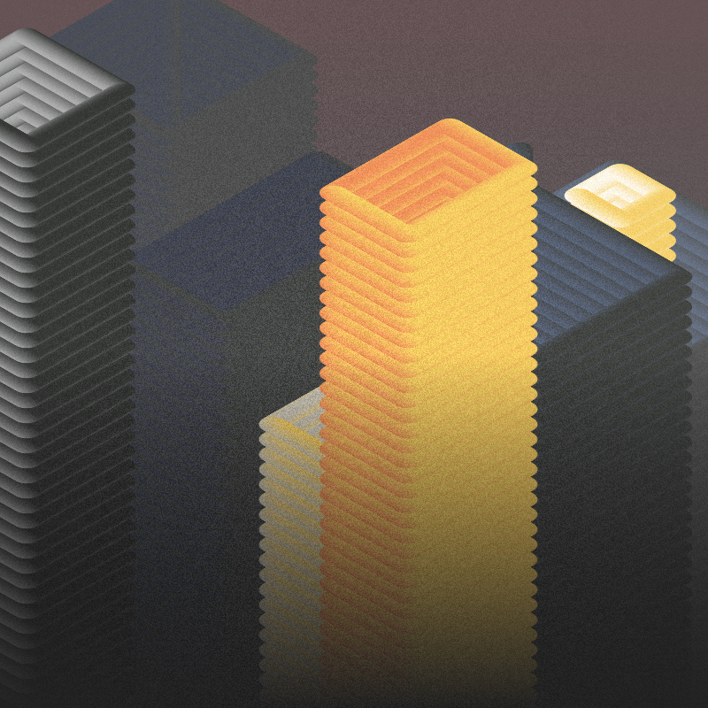 Radiator Towns #79 static NFT preview