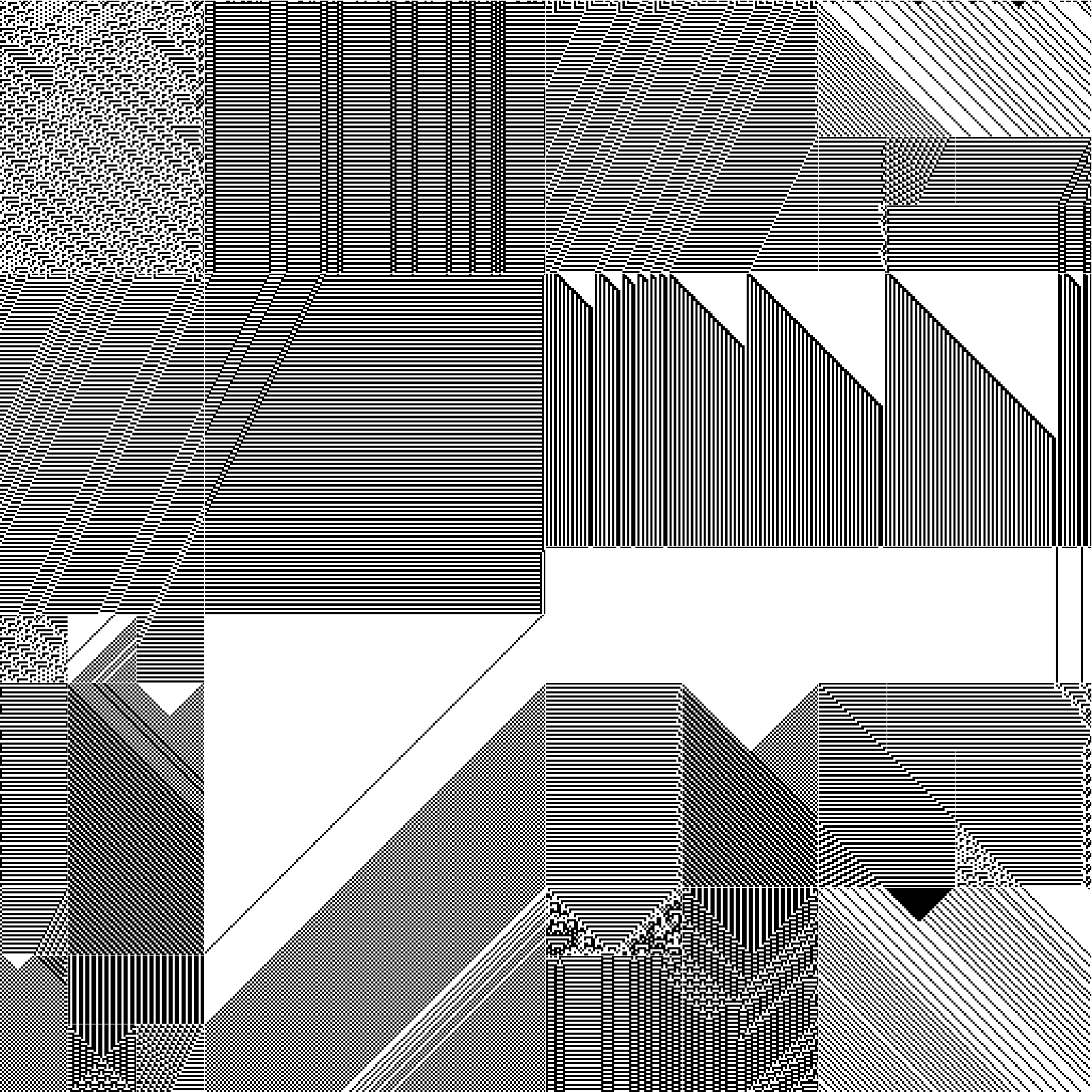 RULES (for Elementary Cellular Automata) #470 static token preview