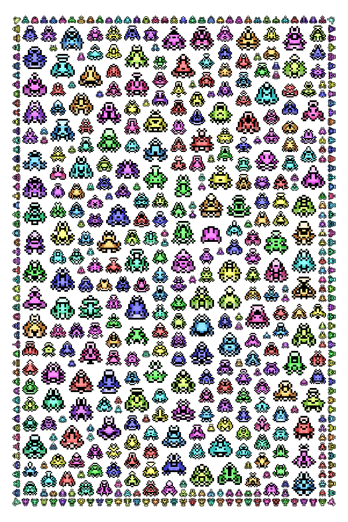 Pixel Spaceships #231 static NFT preview