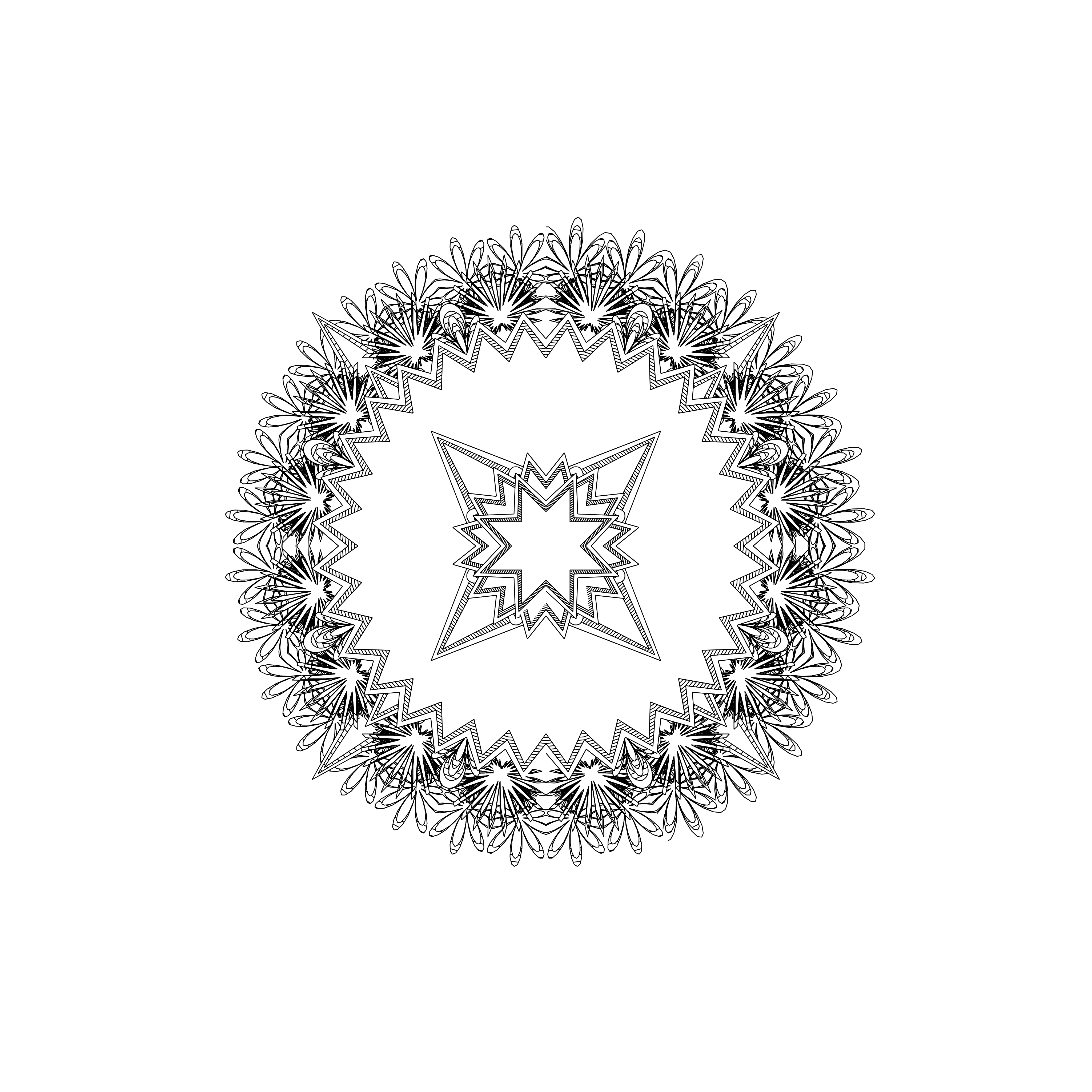 LL21 Mandala #864 static NFT preview