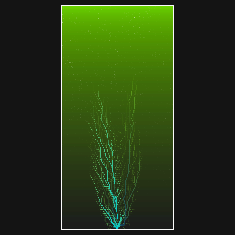 Cyber Tree Interpretation #40 static NFT preview