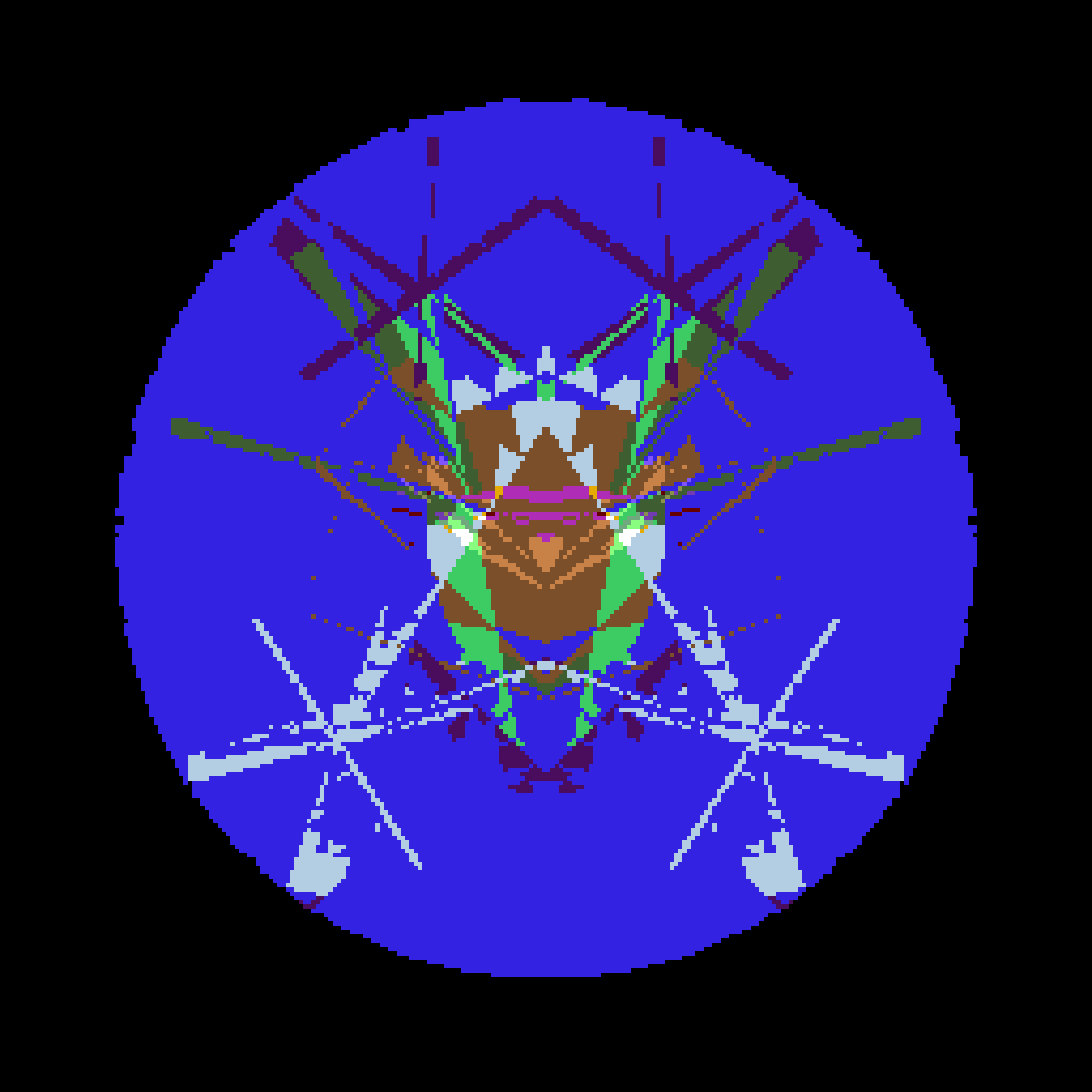 Ideocartography: Planar Slicing Experiment #157 static NFT preview