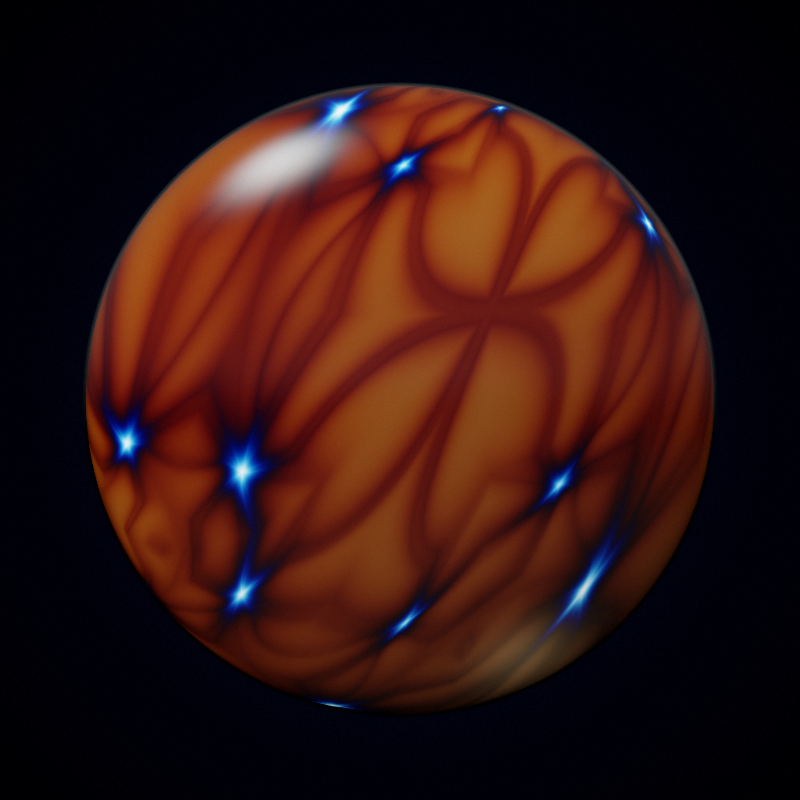 Fractal Marbles #75 static token preview
