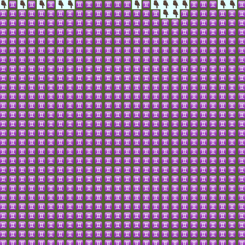 Elementary Cellular Emoji Automata #815 static token preview