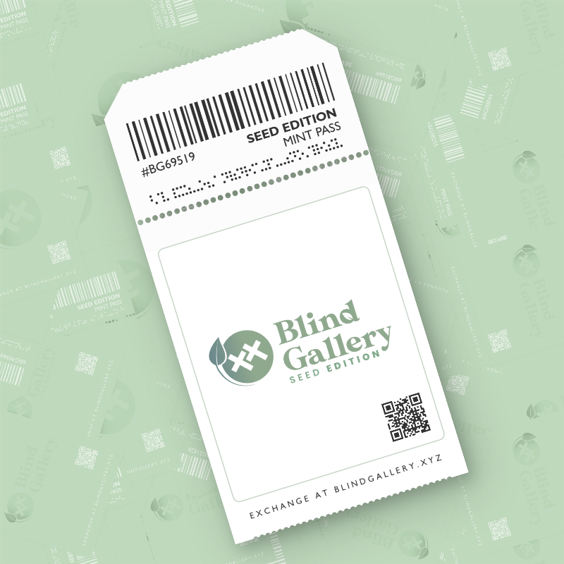 Blind Gallery Mint Pass (Seed Edition) #49 static NFT preview
