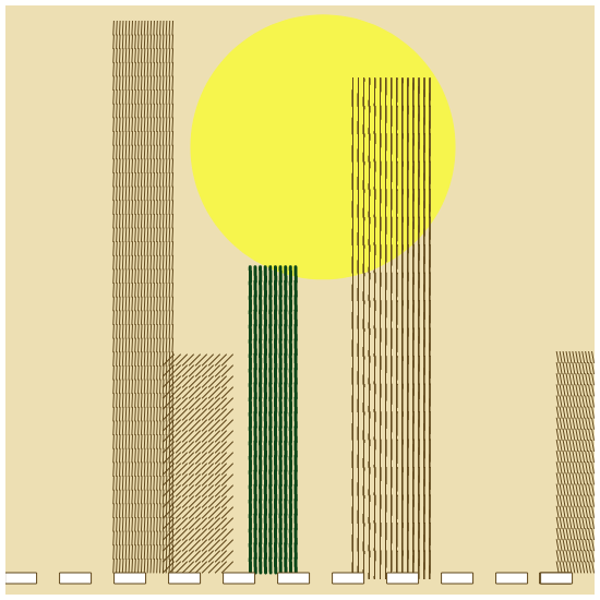 The city of abstractions #46 static NFT preview